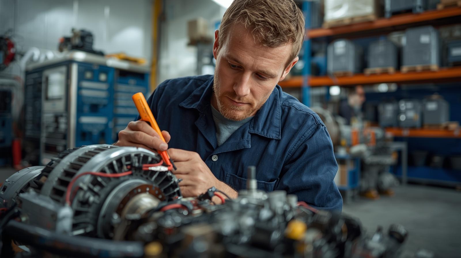 Mantenimiento electromecánico en taller